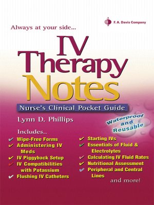 cover image of IV Therapy Notes